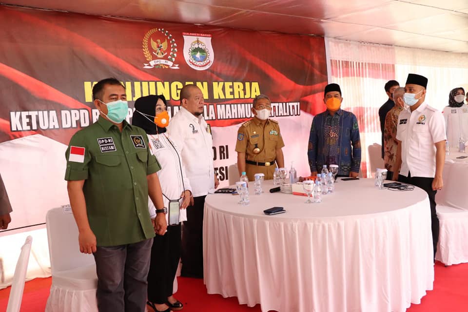 Di Hadapan Gubernur dan Forkopimda, LaNyalla Paparkan Strategi DPD RI Dukung Pemulihan Pascagempa Sulbar